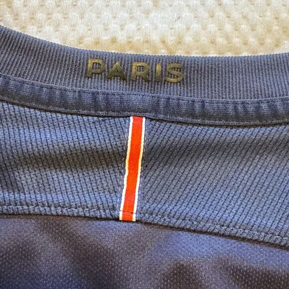 NIKE PSG PARIS SAINT-GERMAIN 2016/17 HOME SHIRT SOCCER JERSEY FLY EMIRATES KID L - Picture 10 of 12